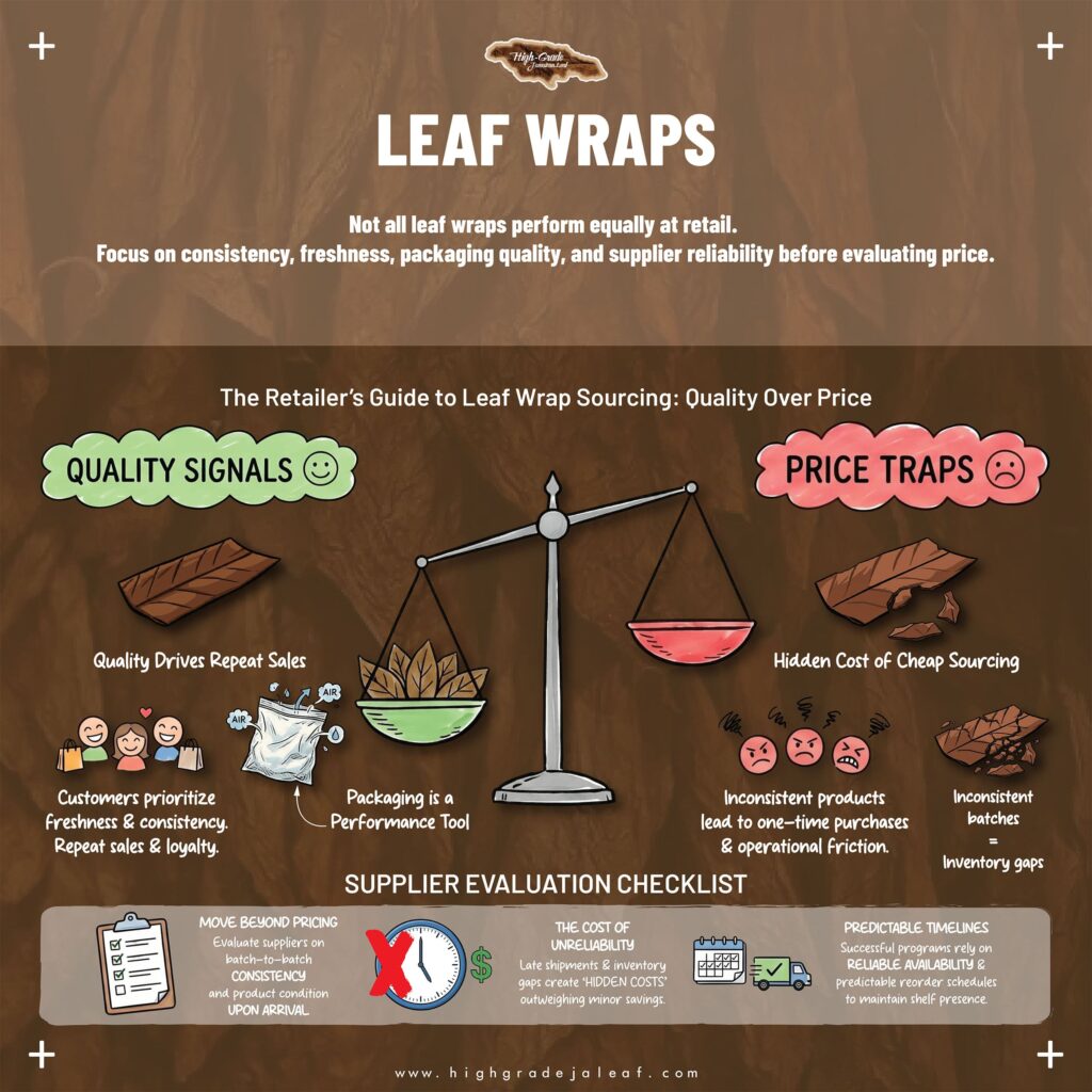 Leaf Wraps Infographic